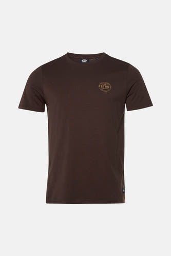 T-shirt met korte mouwen - bruin