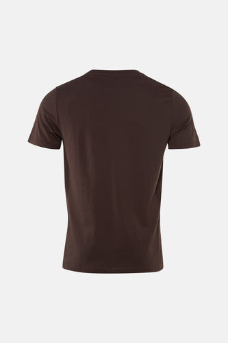 T-shirt met korte mouwen - bruin