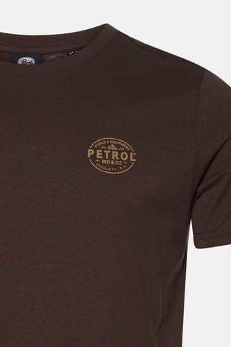 T-shirt met korte mouwen - bruin