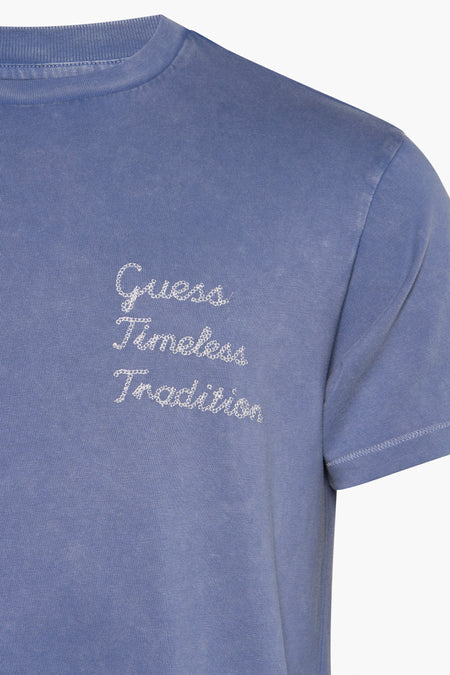 T-shirt met korte mouwen - blauw