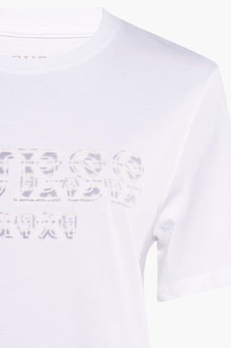 T-shirt met korte mouwen - wit
