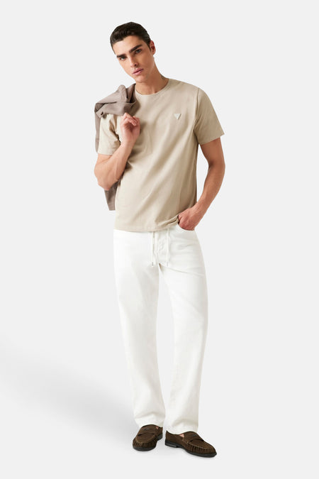 T-shirt met korte mouwen - beige