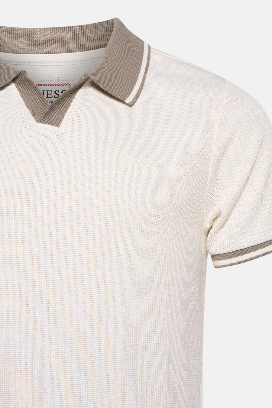 Polo met korte mouwen - beige - Guess®
