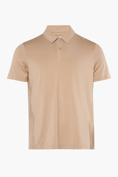 Polo met korte mouwen - beige