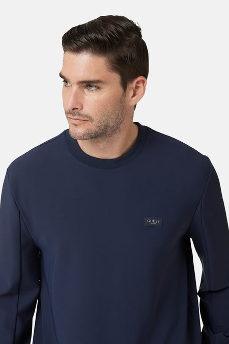 Sweat col O bleu - Guess®