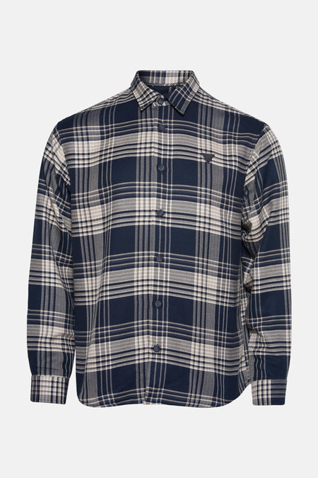 Hemd met lange mouwen - blauw