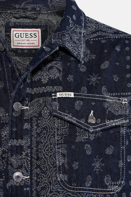 Jeansjas - dark blue denim