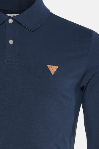Polo met lange mouwen - blauw - Guess® - 3