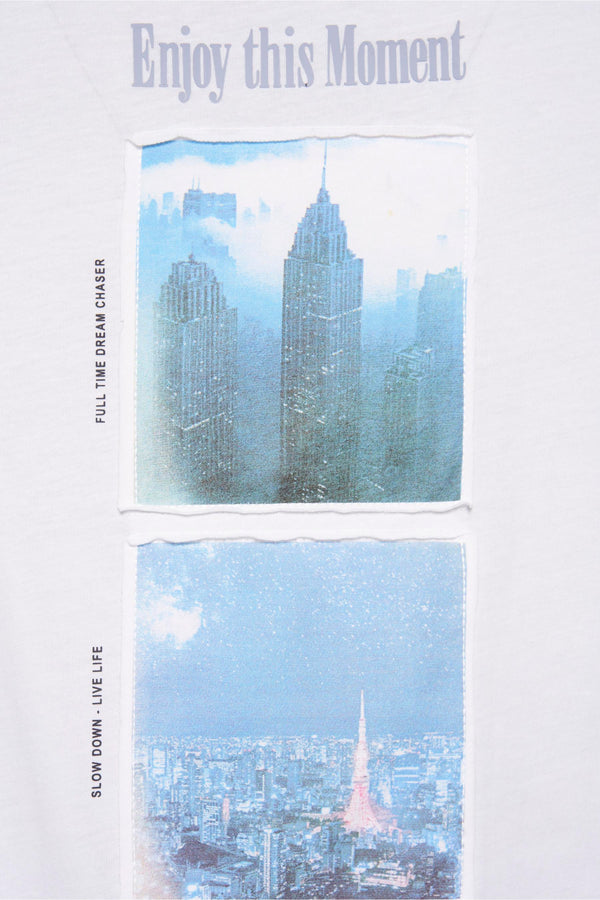 T-shirt (korte mouwen) Wit - Guess®
