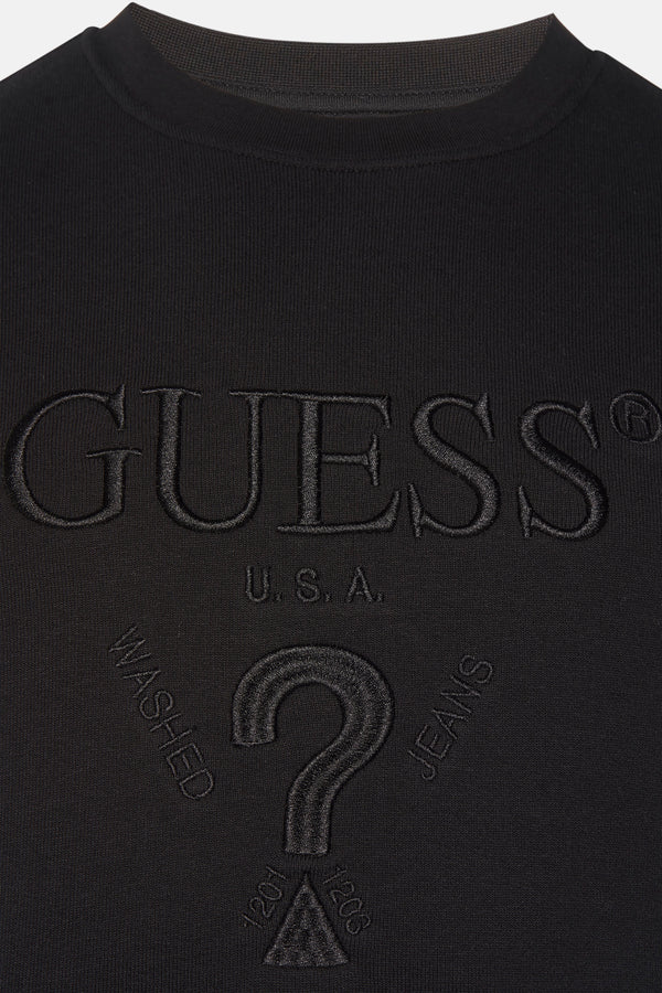 Sweater met ronde hals Zwart - Guess®