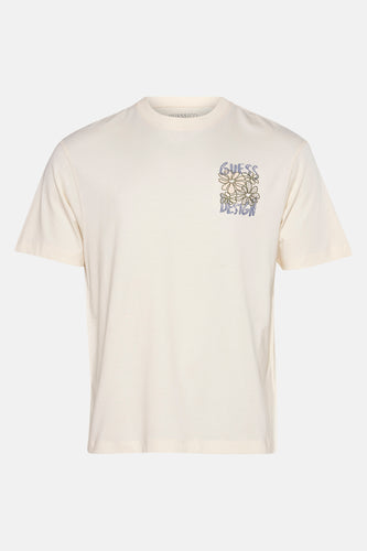 T-shirt met korte mouwen - Ecru