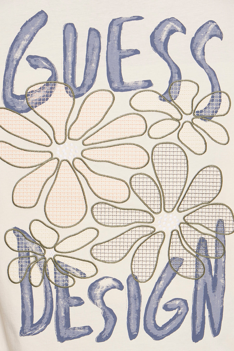 T-shirt met korte mouwen - Ecru - Guess®