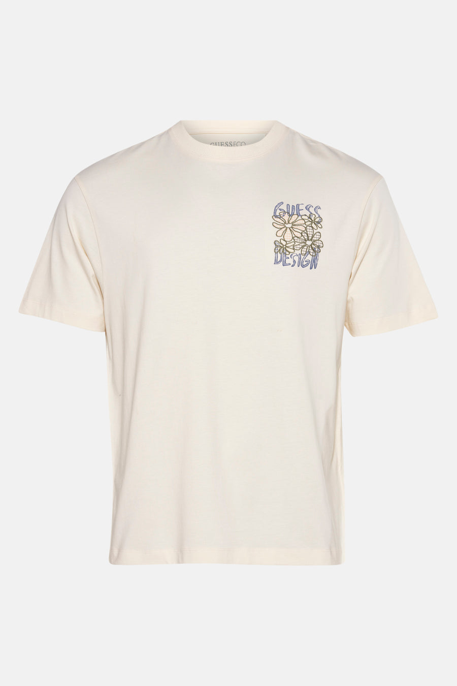 T-shirt met korte mouwen - Ecru - Guess®