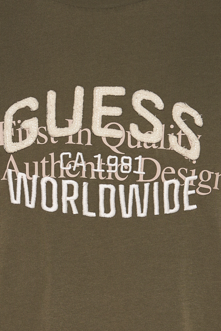T-shirt met korte mouwen - groen - Guess®