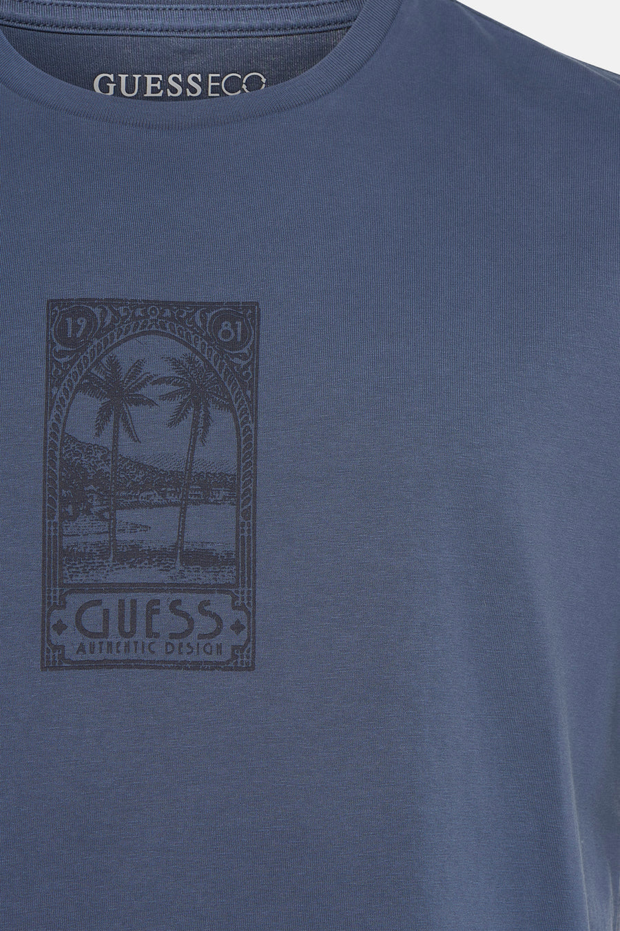 T-shirt à manches courtes - bleu - Guess® - 3