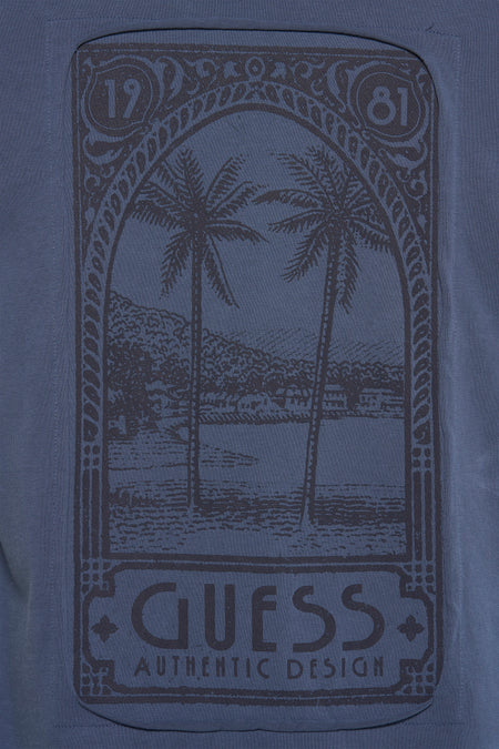 T-shirt met korte mouwen - blauw