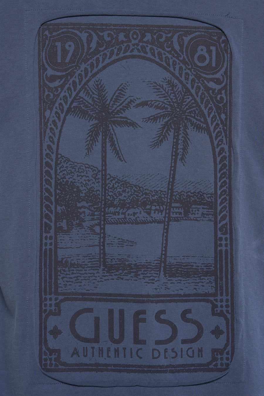 T-shirt à manches courtes - bleu - Guess® - 4
