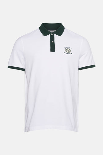 Polo met korte mouwen - wit