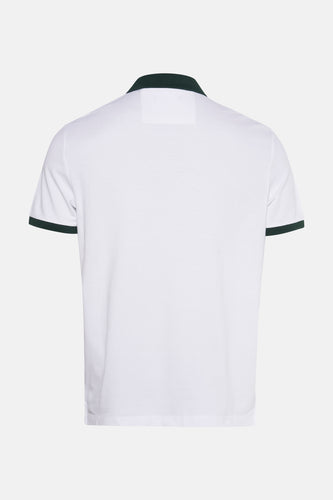 Polo met korte mouwen - wit