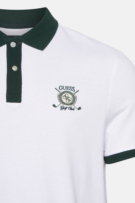 Polo met korte mouwen - wit