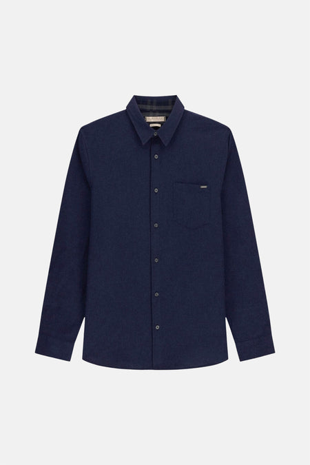 Chemise à manches longues - bleu