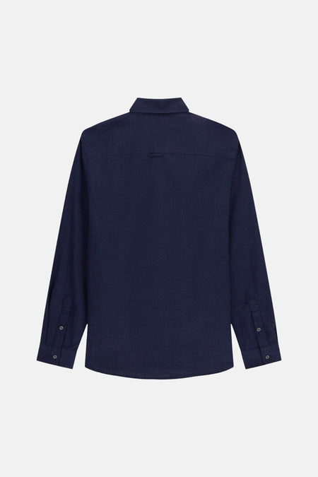 Chemise à manches longues - bleu