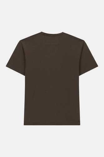 T-shirt met korte mouwen - A11G / BITTERSWEET COCOA