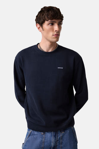 Sweater met ronde hals blauw - Guess®