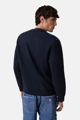 Sweater met ronde hals blauw - Guess®