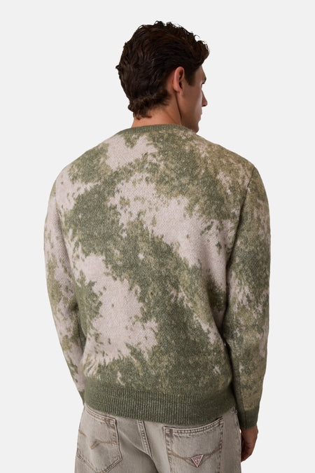 Trui met ronde hals groen - Guess®