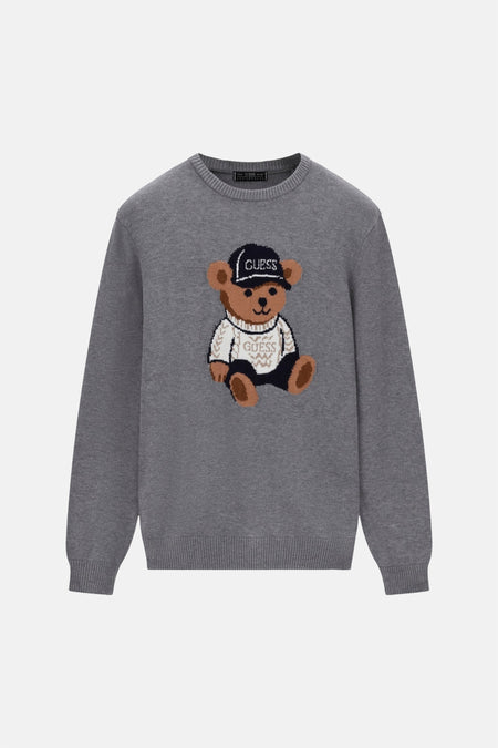 Pull col O gris - Guess®