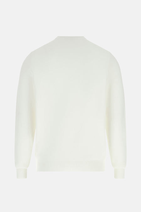 Pull met ronde hals - grijs