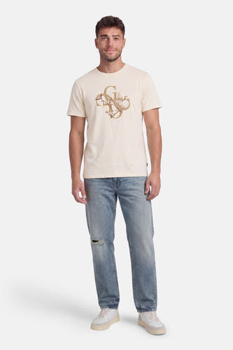 T-shirt met korte mouwen - ecru