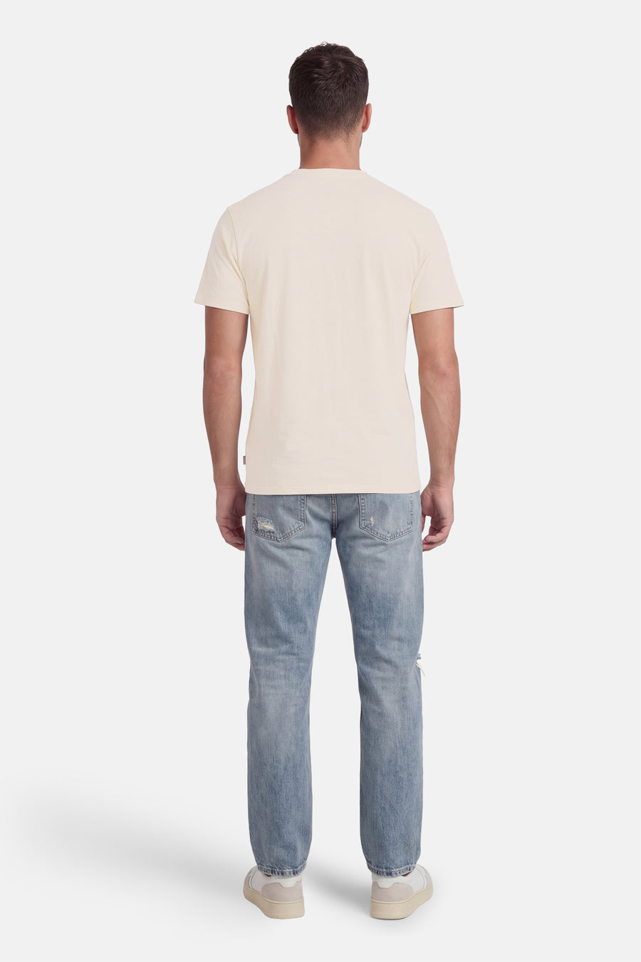 T-shirt met korte mouwen - ecru