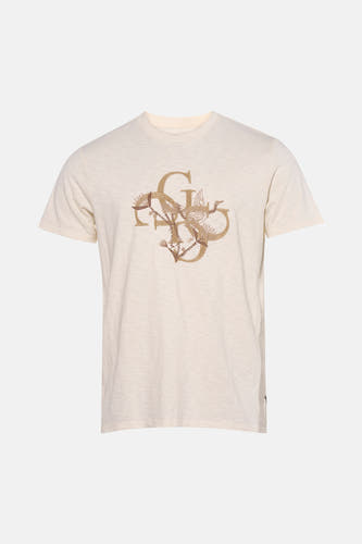 T-shirt met korte mouwen - ecru