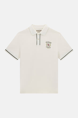 Polo met korte mouwen - wit
