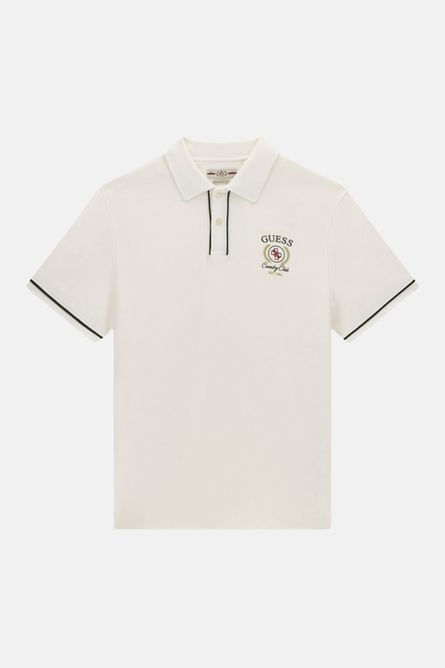 Polo met korte mouwen - wit