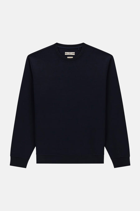 Sweater O-hals - blauw