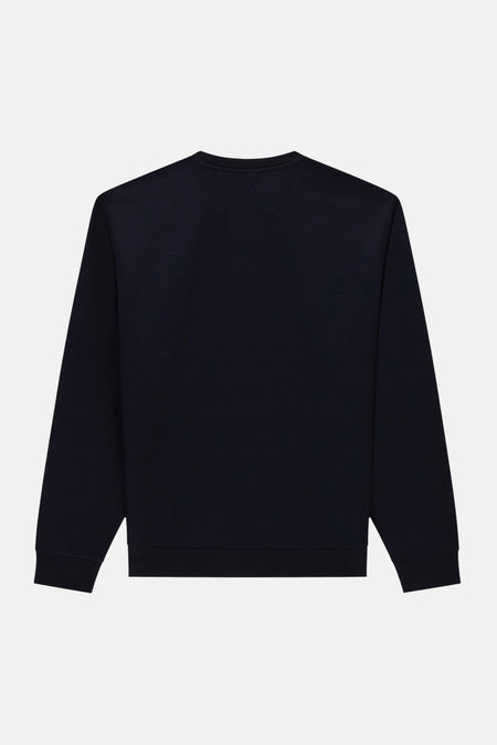 Sweater O-hals - blauw