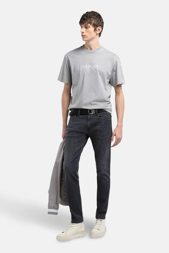 ANBASS - dark grey denim