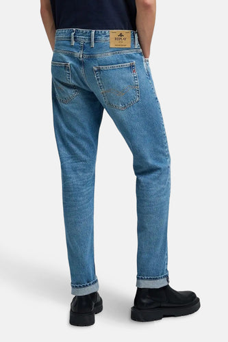 GROVER - mid blue denim - REPLAY