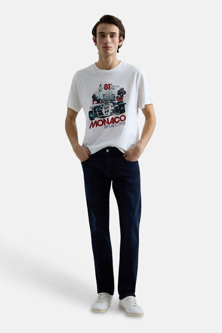 GROVER - dark blue denim