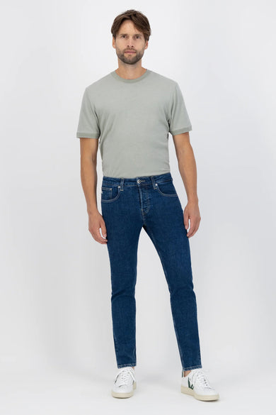 Slim jeans - dark blue denim