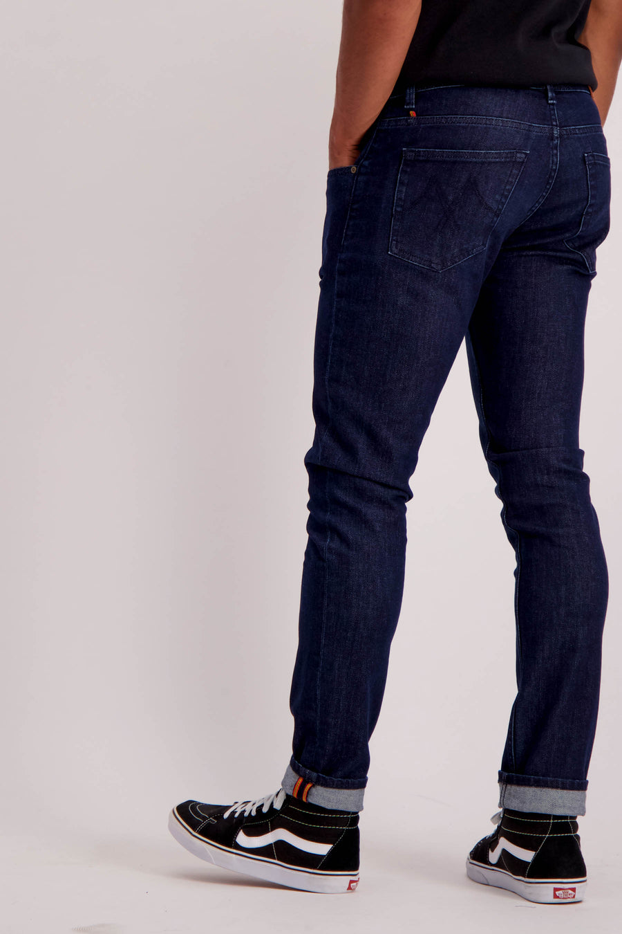 Slim jeans - dark blue denim