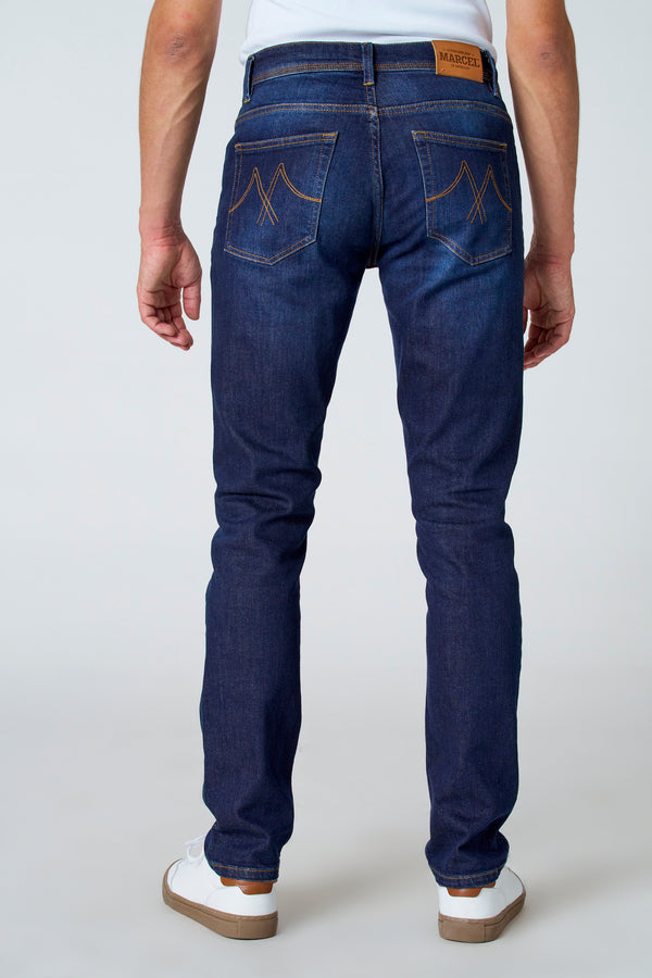 Jeans slim Dark blue denim - Le Fabuleux Marcel de Bruxelles