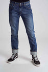 LE JEAN - mid blue denim