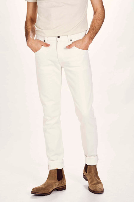 Straight jeans - wit