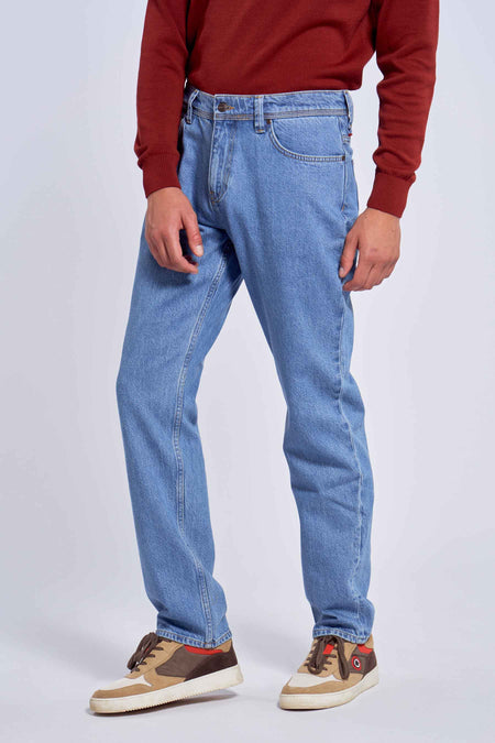 Jeans straight Dark blue denim - Le Fabuleux Marcel de Bruxelles