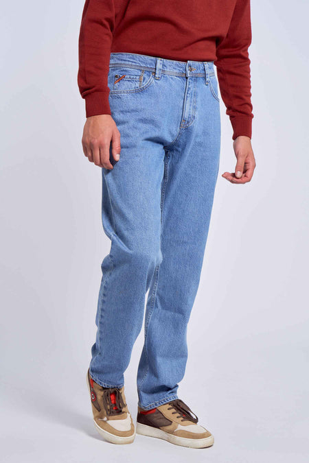 Jeans straight Dark blue denim - Le Fabuleux Marcel de Bruxelles