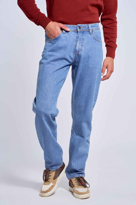 Jeans straight Dark blue denim - Le Fabuleux Marcel de Bruxelles